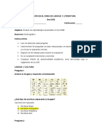 Cuestionario 1. Noveno