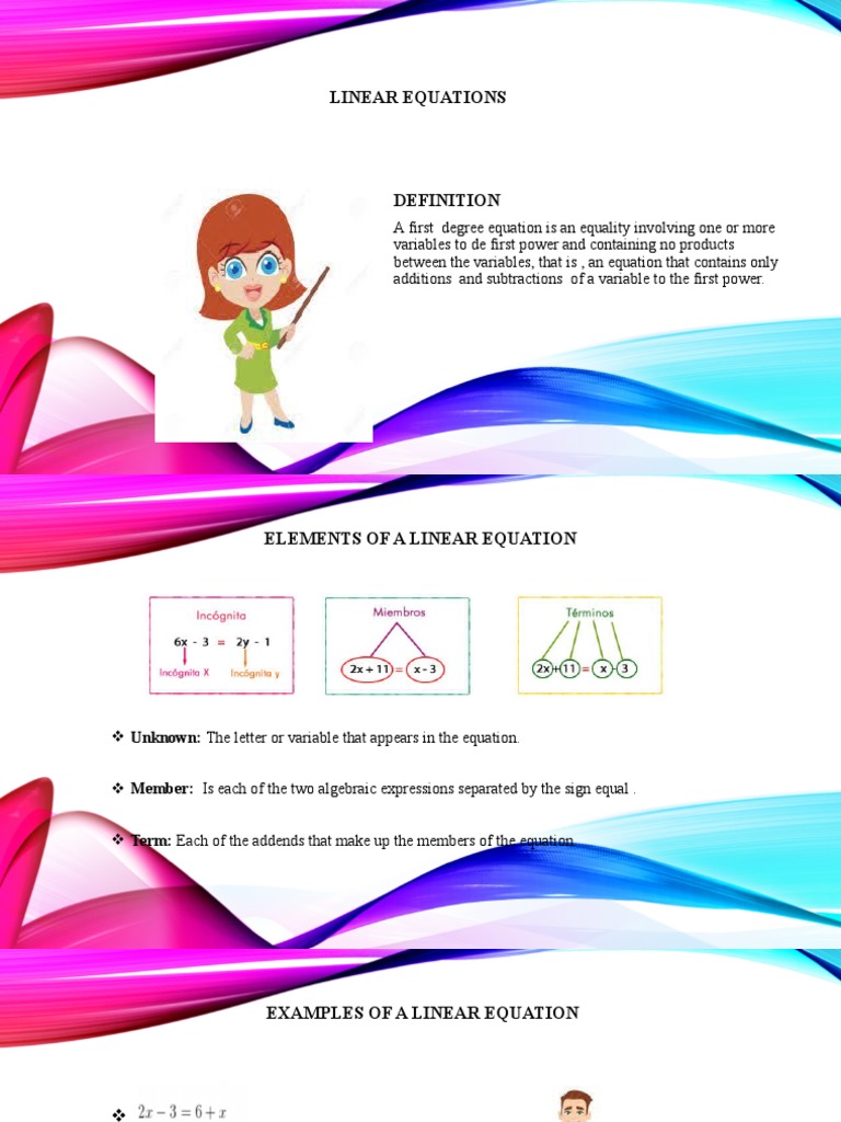 Linear Equations | PDF