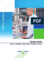 How To Identify and Avoid Titration Errors