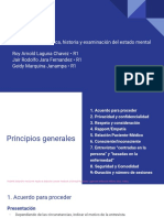 Entrevista e Historia Psiquiátrica