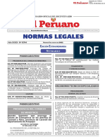 Decreto Supremo #098-2022-PCM