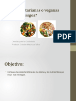 Clase N° 3 Dietas Vegetarianas o Veganas 2022