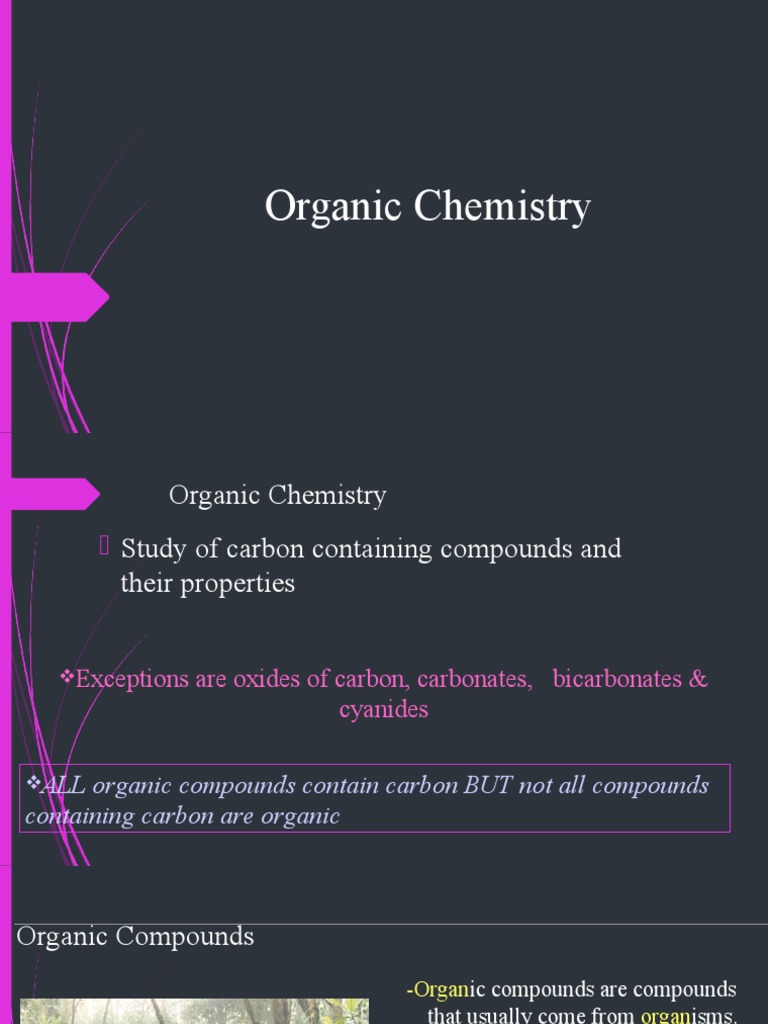 2021 Uses of Organic Compounds Part1 PDF Organic Compounds