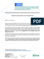 Listado Resultados Preliminares - Convocatoria 894 de 2021 - Investigadores-Signed