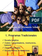 Programas Ministerio Infantil