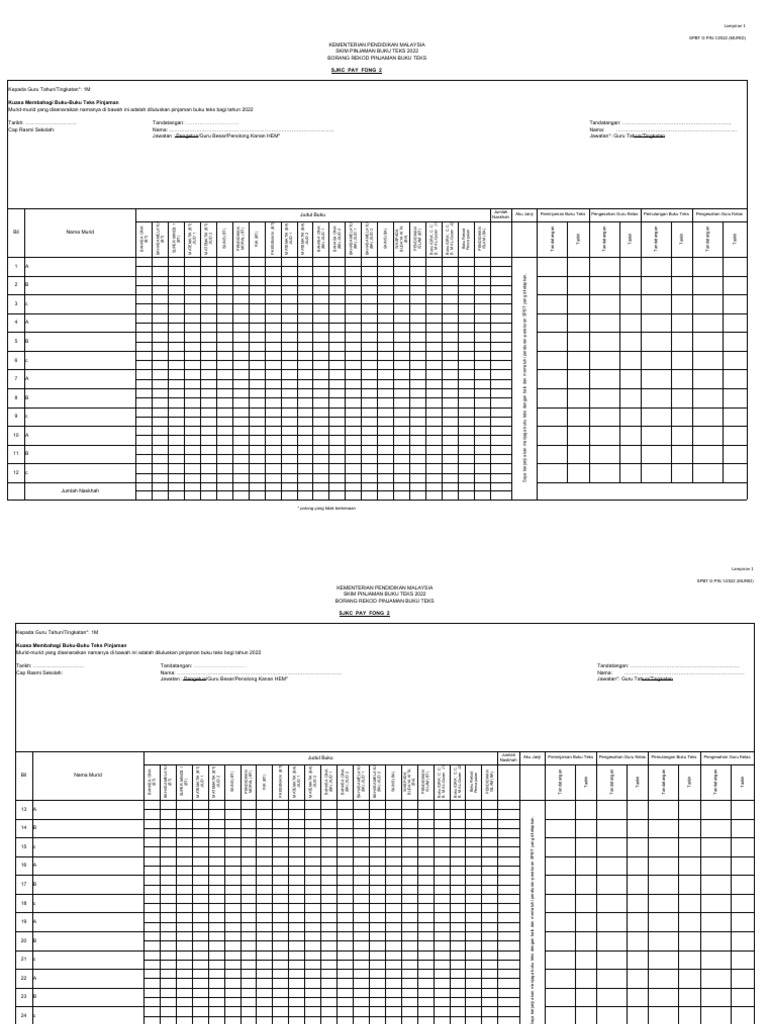 SPBT G THN 1 2021 | PDF