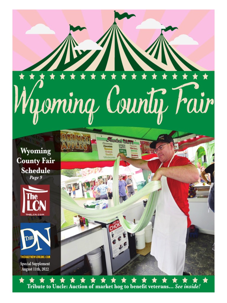 Wyoming County Fair (2022) PDF Agriculture Food Industry