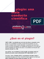 El plagio: una mala conducta científica