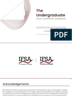 IFSA Case Interview Handbook 2022