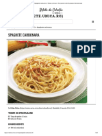 Spaghete Carbonara