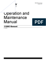 Operation and Maintenance Manual: 1106C Genset