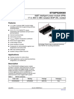 STGIPS20K60: IGBT Intelligent Power Module (IPM) 17 A, 600 V, DBC Isolated SDIP-25L Molded