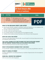 IDBI Bank Amazon Offer: (Terms & Conditions)