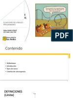 Clase 4 - Sol No Lineales I