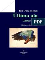 2022 - Última Ala (castellano-rumano) Ion Deaconescu (Independently Poetry, 15,24 x 22,86) - eB