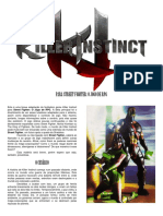 Killer Instinct RPG adaptação de Street Fighter