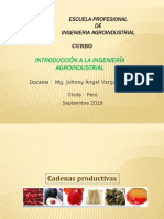 Cadenas productivas agroindustriales