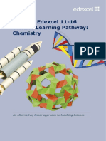Pearson Edexcel 11-16 Science Learning Pathway: Chemistry: An Alternative, Linear Approach To Teaching Science