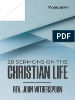 28 Sermones Sobre La Vida Cristiana - John Witherspoon