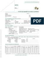 Ficha Mamitis Ovino Caprino Formulario