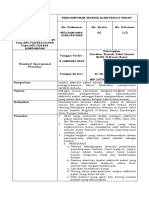 SOP Pencampuran Injeksi Elektrolit Pekat