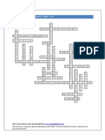 Crosswords-Basic Economic Terms - Key: Quizzes, Flash Games For IGCSE, A Level & IB and ICT