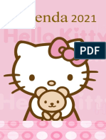 Agenda Diaria Kitty 2021