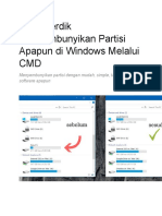 Cara Cerdik Menyembunyikan Partisi Apapun Di Windows Melalui CMD