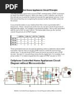 Cellphone Controlled Home Appliances Circuit Diagram Without Microcontroller