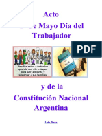 Acto Del Dia Del Trabajador