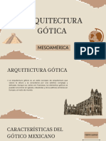 Arquitectura Gótica en Mesoamérica