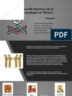 Línea Del Tiempo - Desarrollo Histórico de La Biotecnología en México