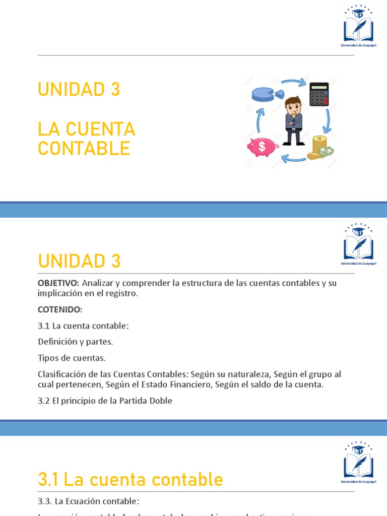 Estructura y Tipos de Cuentas Contables | PDF | Contabilidad | Business
