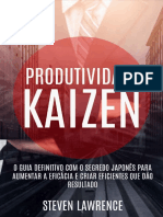 Produtividade Kaizen - O Guia de - Steven Lawrence