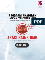 Asasi Sains UMK 2021