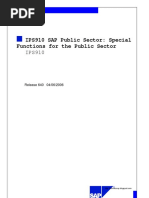 IPS910 - Special Functions For The Public Sector