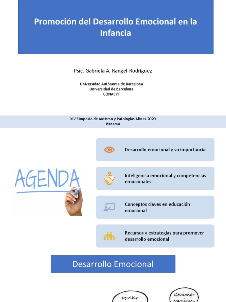 Desarrollo Emocional en Niños | PDF | Las emociones | Inteligencia ...