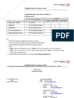 Formulir Pendaftaran Atlet Cabang Olahraga & Seni Budaya