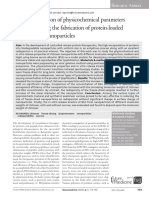 Vandana2009 - Parametrer Influencing The Fabrication of Protein-Loaded Chitosan Nanoparticles