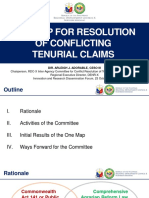 Presentation-One-Map-for-Resolution-of-Conflicting-Tenurial-Claims