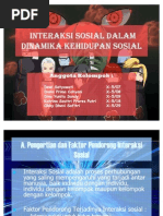 Download sosiologi Interaksi Sosial dalam Dinamika Kehidupan Sosialppt by Occhi A Casper SN58598531 doc pdf