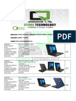 Lista Actualizada Julio Store Technology