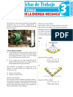 Conservacion de La Energia Mecanica para Tercer Grado de Secundaria