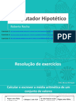 1.2 Resolução de Exercícios