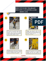 Instructivo de Trabajo Seguro Con Canastilla de Rescate Automha