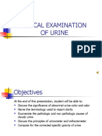 Physical Examination of Urine