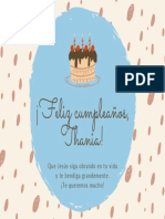 Tarjeta Feliz Cumpleaños