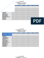 Daftar Hadir & Daftar Nilai