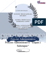 2a. Tarea Mapa Conceptual Del Proceso Administrativo (18-Enero-2021)
