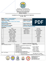 Form 1. Lac Minutes Differentiated Supervision Grade 2